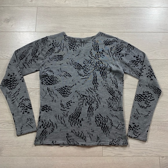 Bitte Kai Rand Copenhagen Grey Wool Cardigan Sweater - Picture 2 of 7